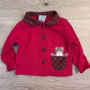 Vintage Kids Cardigan Pogo Club NY